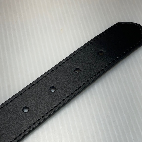 Genuine leather dog collar belt extra-large black color brand new - Picture 4 of 8